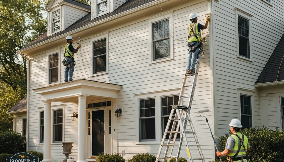 Hartford, CT painting contractor for interior and exterior residential and commercial painting services