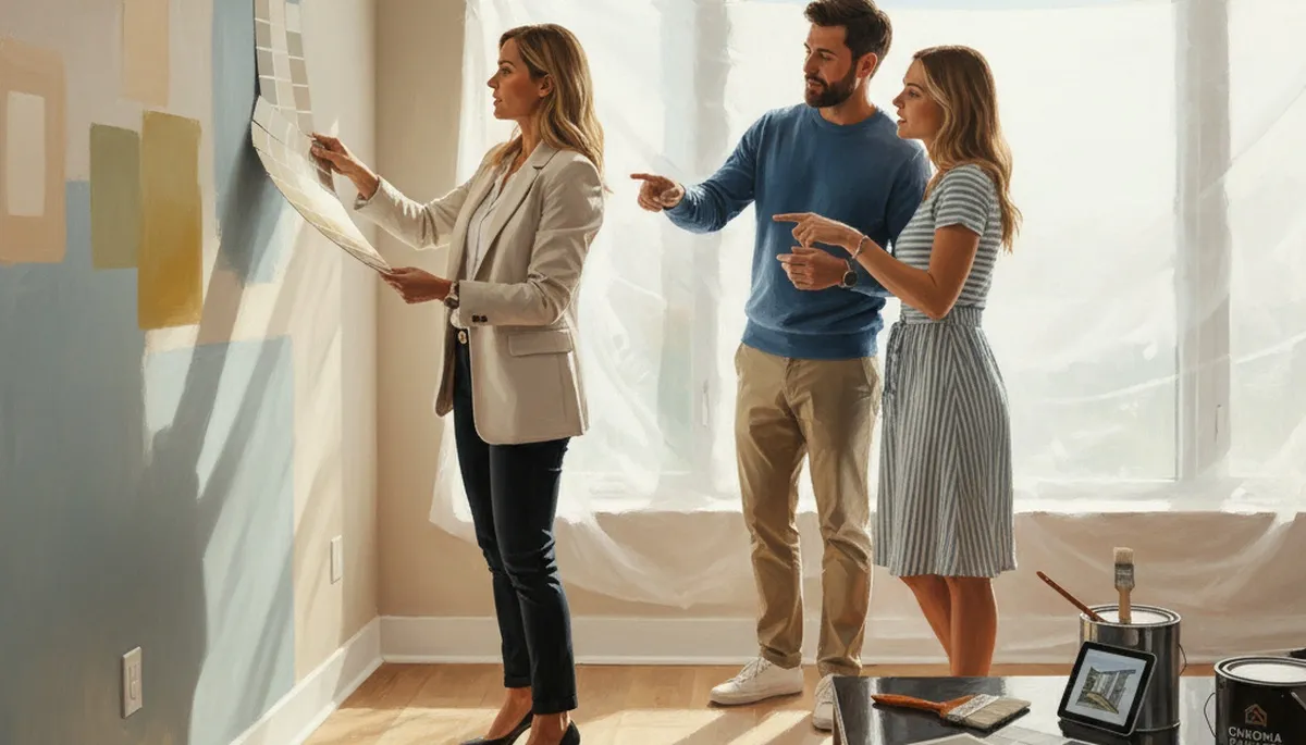 Hartford, CT color consultation for homes by professional painting experts