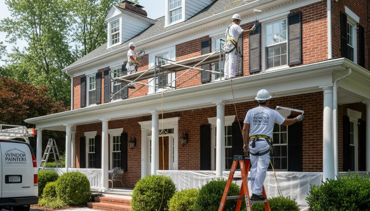Painting contractor in Hartford, CT providing professional interior and exterior painting services