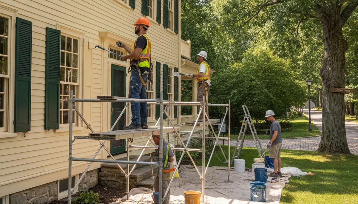 Painting company in Hartford, CT serving residential and commercial exterior painting services