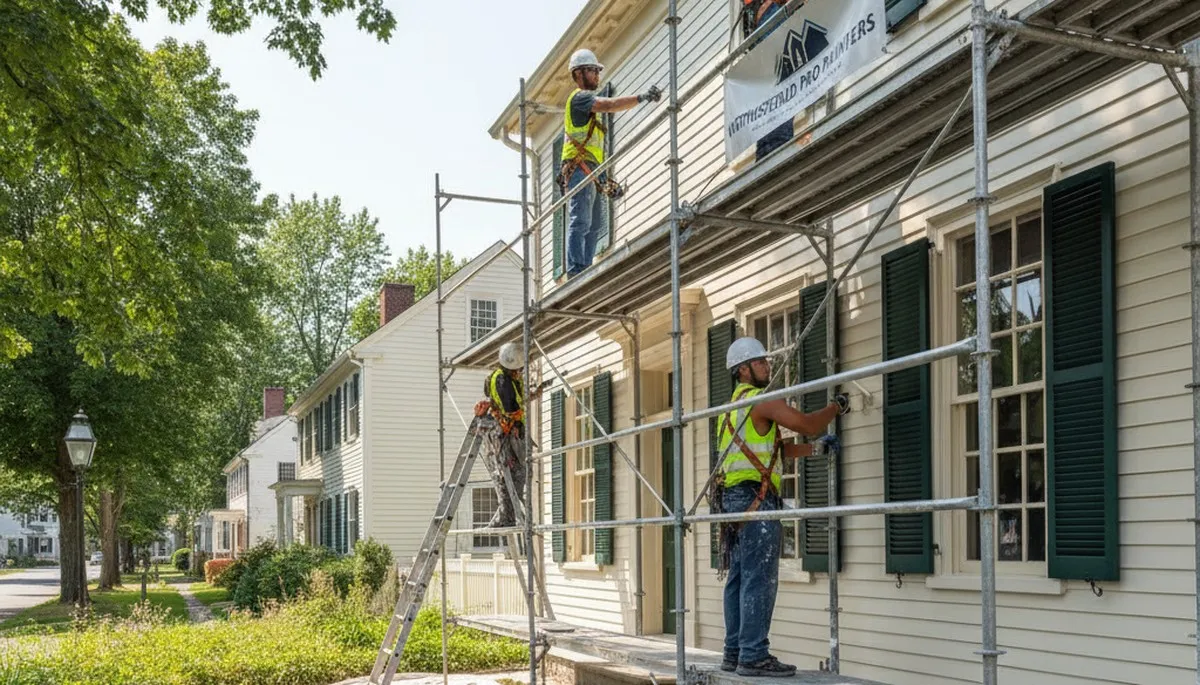 Hartford, CT painting contractor for interior and exterior residential painting services
